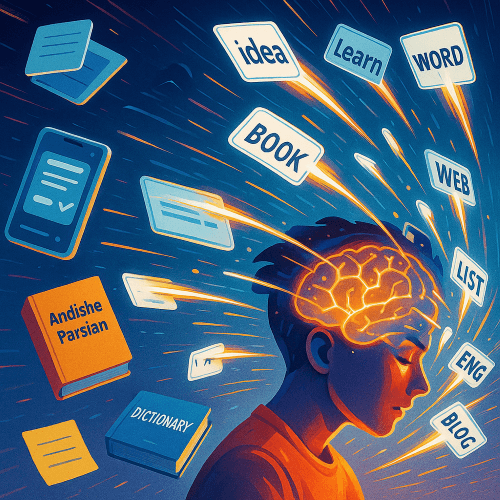 استراتژی‌های یادگیری سریع لغات انگلیسی